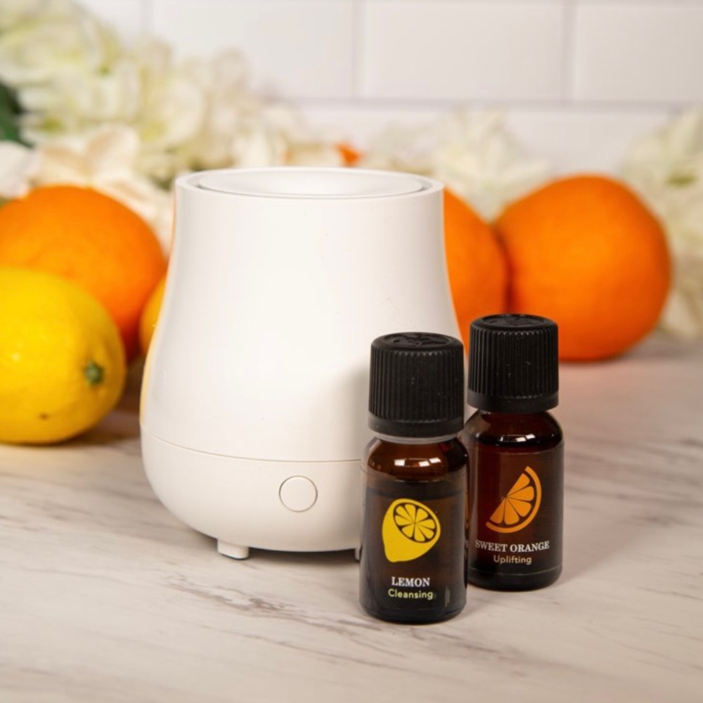 ScentSationals Essential Oils and Diffuser Set in Beige